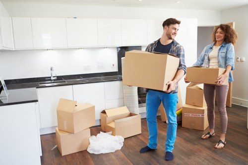 Experienced removalists handling furniture packing