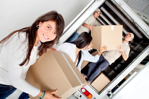 Customer planning their move with Storage Knightsbridge